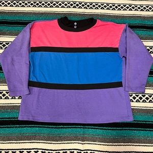 Vintage 90’s Colorblock Sweater